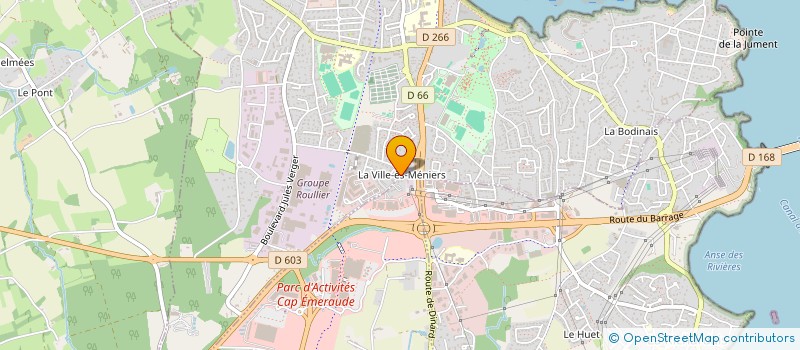 localisation de l'entreprise MADAME MARIE GUGUEN  DINARD