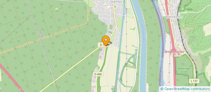 localisation de l'entreprise MADAME MARIE GUHMANN  KEMBS