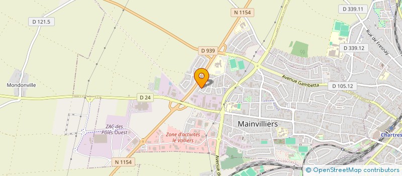 localisation de l'entreprise MADAME MARIE GUIDON à MAINVILLIERS