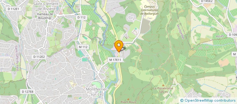 localisation de l'entreprise MADAME MARIE GUIL VAREILLAUD  MONTFERRIER-SUR-LEZ