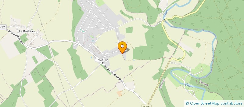 localisation de l'entreprise MADAME MARIE GUILBERT  LE VAL-DORE