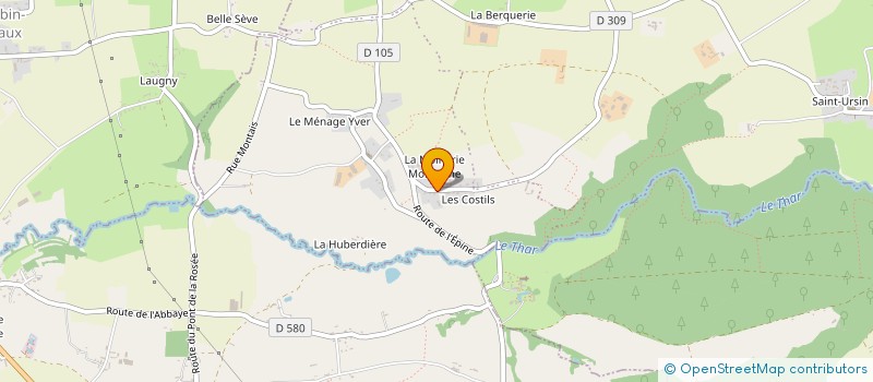 localisation de l'entreprise MADAME MARIE GUILLEMINAULT  SAINT-JEAN-DES-CHAMPS