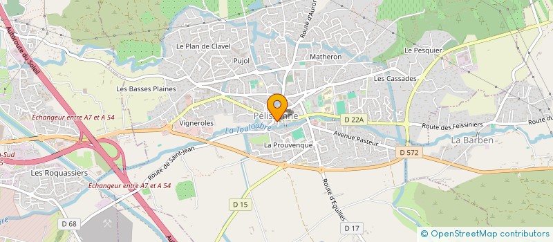 localisation de l'entreprise MADAME MARIE GUILLEMINOT à PELISSANNE