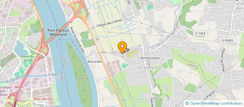 localisation de l'entreprise MADAME MARIE GUILLEN  LATRESNE