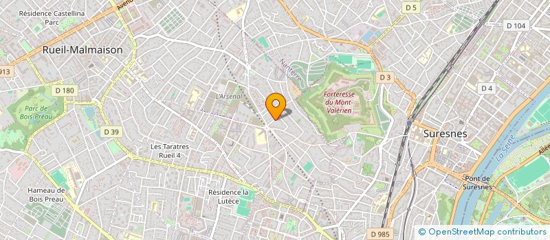 localisation de l'entreprise MADAME MARIE GUILLERMIC à RUEIL-MALMAISON