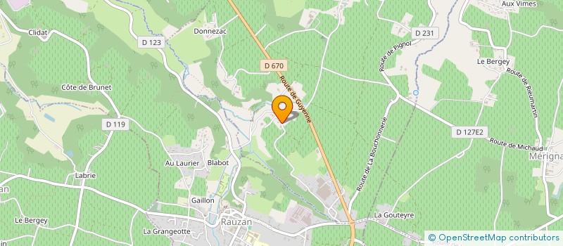 localisation de l'entreprise MADAME MARIE GUILLON  SAINT-VINCENT-DE-PERTIGNAS