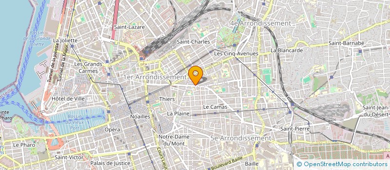 localisation de l'entreprise MADAME MARIE GUILLON LE MASNE à MARSEILLE