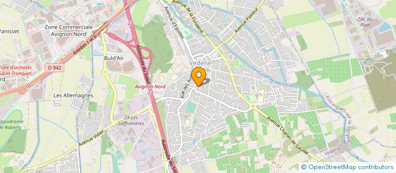 localisation de l'entreprise MADAME MARIE GUISTI  VEDENE