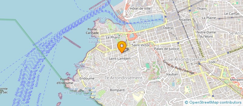 localisation de l'entreprise MADAME MARIE GUITA  MARSEILLE