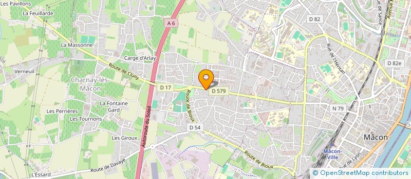 localisation de l'entreprise MADAME MARIE GUITARD  CHARNAY-LES-MACON