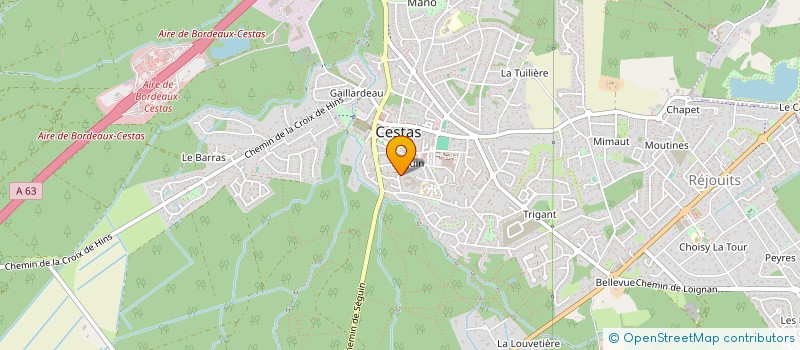 localisation de l'entreprise MADAME MARIE GUITOU  CANEJAN