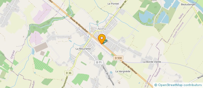 localisation de l'entreprise MADAME MARIE GUITTET  VILLEBRUMIER