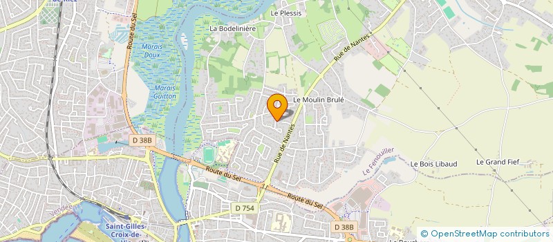 localisation de l'entreprise MADAME MARIE GUITTONNEAU  SAINT-GILLES-CROIX-DE-VIE