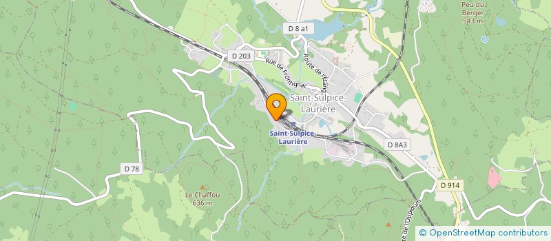 localisation de l'entreprise MADAME MARIE GUITTONNEAU  SAINT-SULPICE-LAURIERE