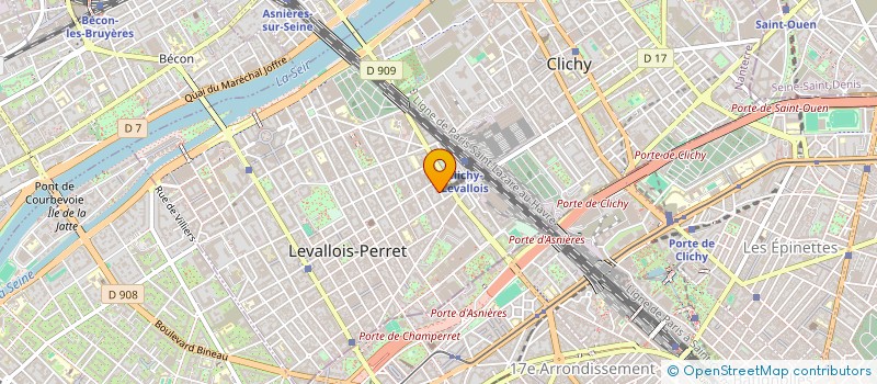 localisation de l'entreprise MADAME MARIE GUIZARD à LEVALLOIS-PERRET