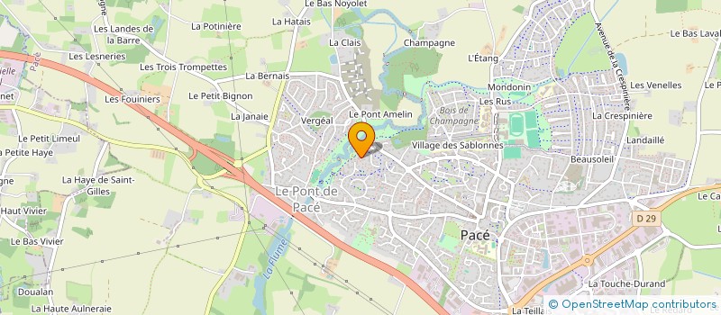 localisation de l'entreprise MADAME MARIE GUY à PACE