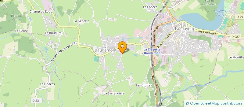 localisation de l'entreprise MADAME MARIE GUYON DE SALETTES  SAINT-RACHO