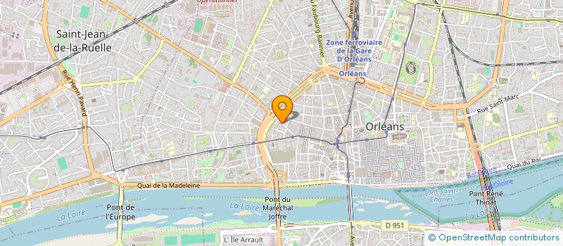 localisation de l'entreprise MADAME MARIE GWENAELLE TRICOIT  ORLEANS