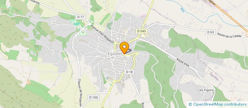 localisation de l'entreprise MADAME MARIE HAAS à EGUILLES