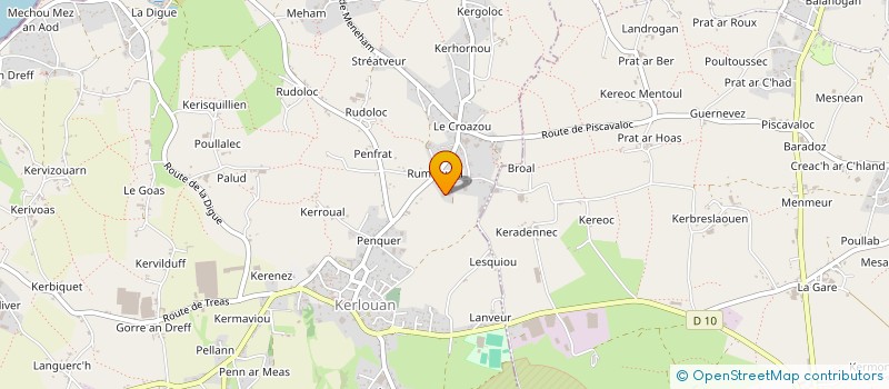 localisation de l'entreprise MADAME MARIE HABASQUE à KERLOUAN