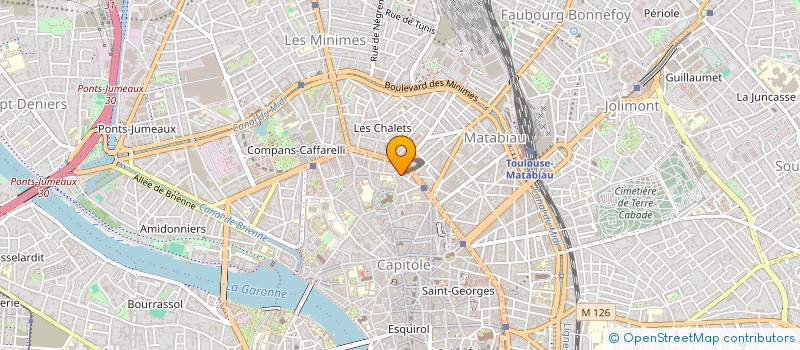 localisation de l'entreprise MADAME MARIE HABIB  TOULOUSE