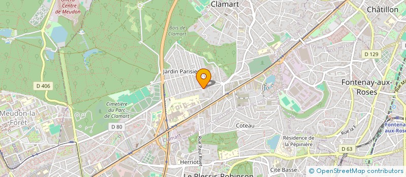 localisation de l'entreprise MADAME MARIE HACIKYAN à CLAMART