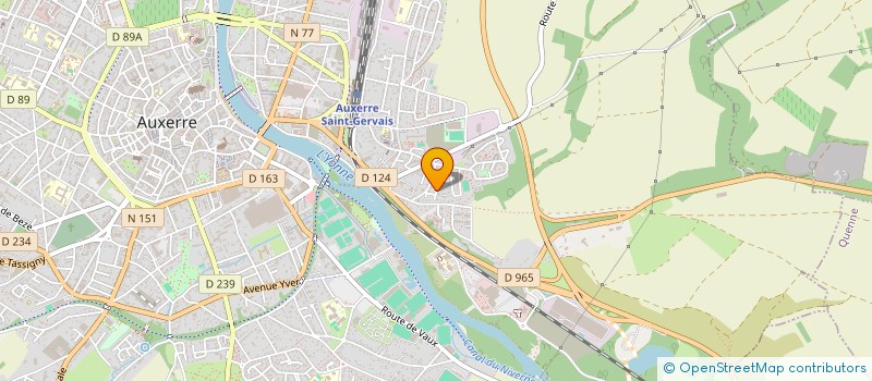 localisation de l'entreprise MADAME MARIE HALIGON à AUXERRE