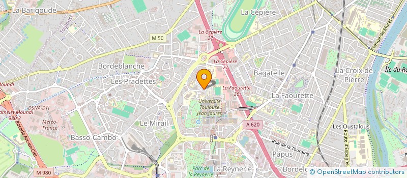 localisation de l'entreprise MADAME MARIE HALLIER à TOULOUSE