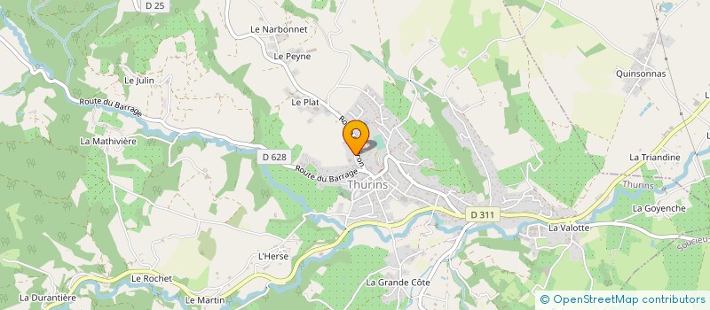 localisation de l'entreprise MADAME MARIE HALTER  CRAPONNE