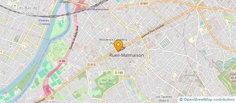 localisation de l'entreprise MADAME MARIE HAMMER à RUEIL-MALMAISON