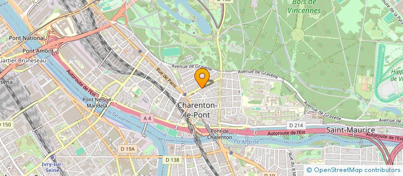 localisation de l'entreprise MADAME MARIE HAMMOND  CHARENTON-LE-PONT