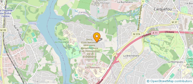 localisation de l'entreprise MADAME MARIE HAMON à NANTES