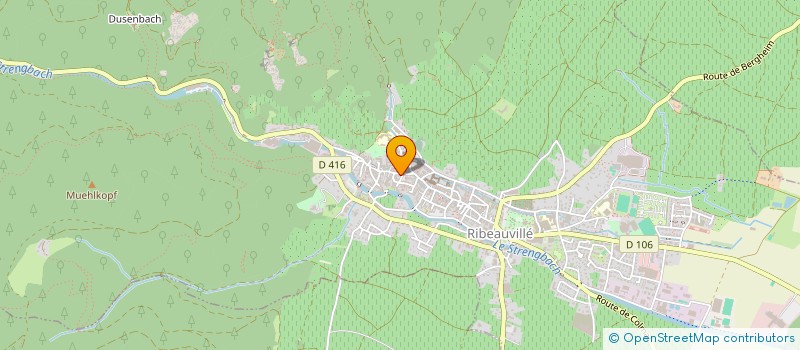 localisation de l'entreprise MADAME MARIE HAMOU  RIBEAUVILLE