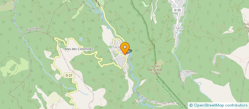 localisation de l'entreprise MADAME MARIE HANTSON  VILLEFRANCHE-DE-CONFLENT