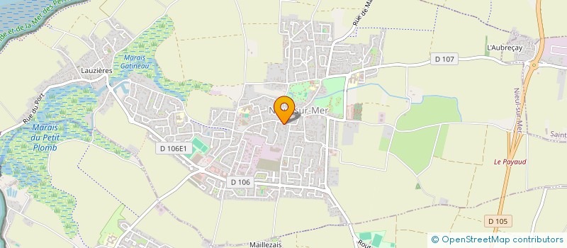 localisation de l'entreprise MADAME MARIE HARDOUINEAU  NIEUL-SUR-MER