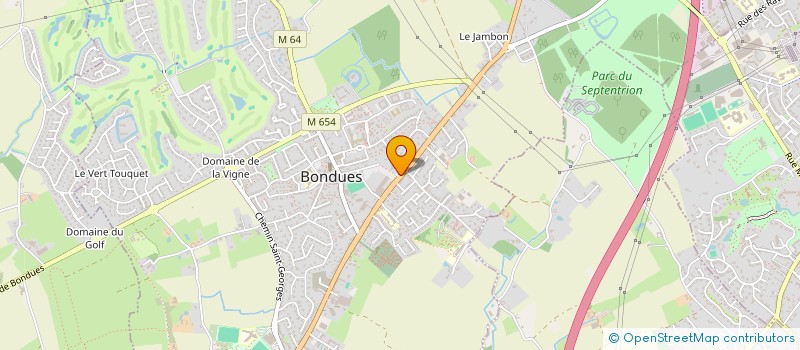 localisation de l'entreprise MADAME MARIE HARMAND à BONDUES