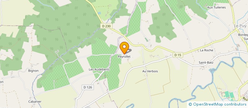 localisation de l'entreprise MADAME MARIE HATRON  LE PUY