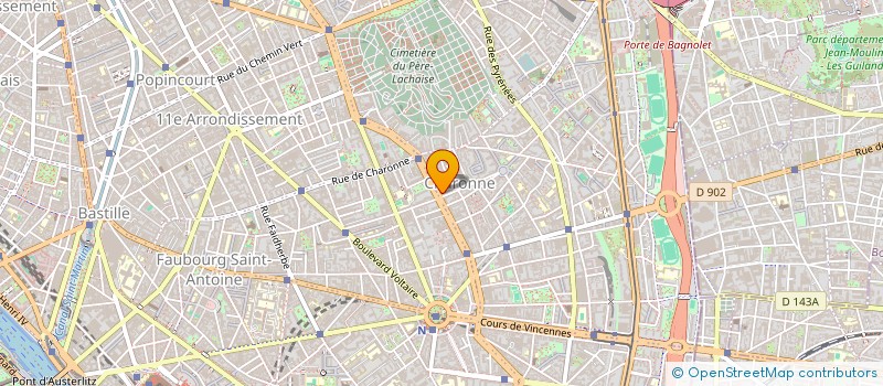 localisation de l'entreprise MADAME MARIE HAVA  PARIS