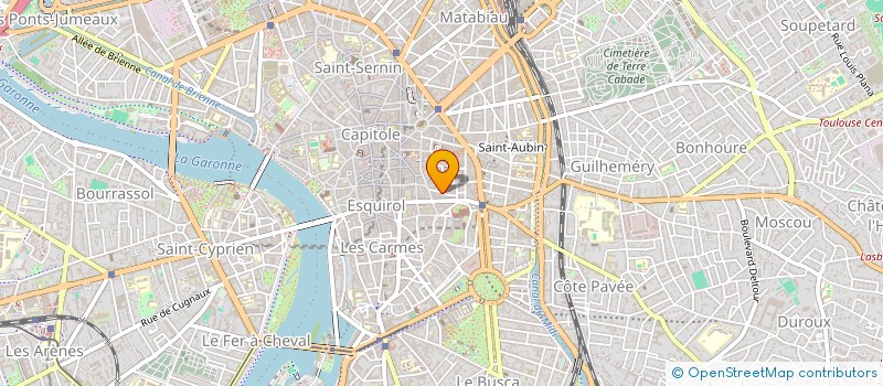 localisation de l'entreprise MADAME MARIE HEBRARD à TOULOUSE