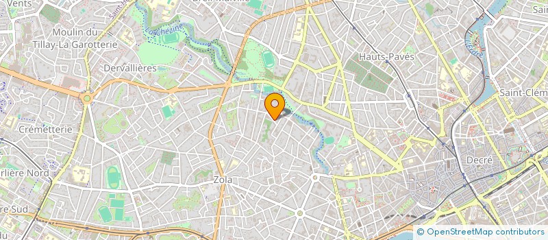 localisation de l'entreprise MADAME MARIE HEGY  NANTES