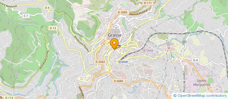 localisation de l'entreprise MADAME MARIE HEINTZE  GRASSE