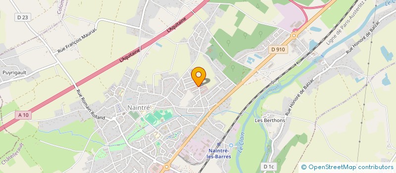 localisation de l'entreprise MADAME MARIE-HELENE AMARAL  AVAILLES-EN-CHATELLERAULT