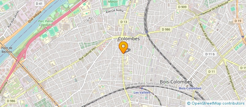 localisation de l'entreprise MADAME MARIE-HELENE ARCHAMBAULT à COLOMBES
