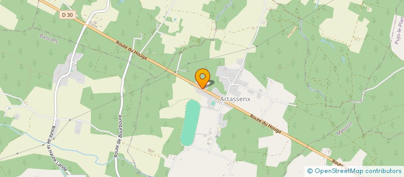 localisation de l'entreprise MADAME MARIE HELENE ARGOS  ARTASSENX