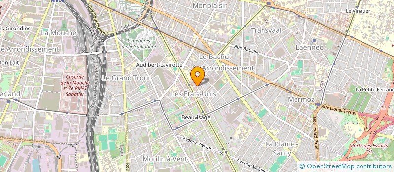 localisation de l'entreprise MADAME MARIE-HELENE AVIT  LYON