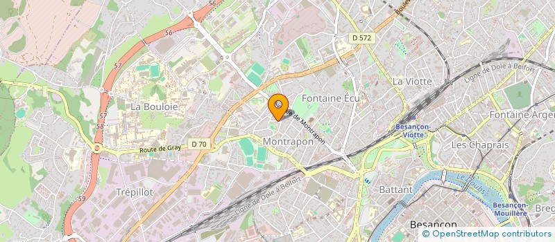 localisation de l'entreprise MADAME MARIE-HELENE BASSET  CHANNES