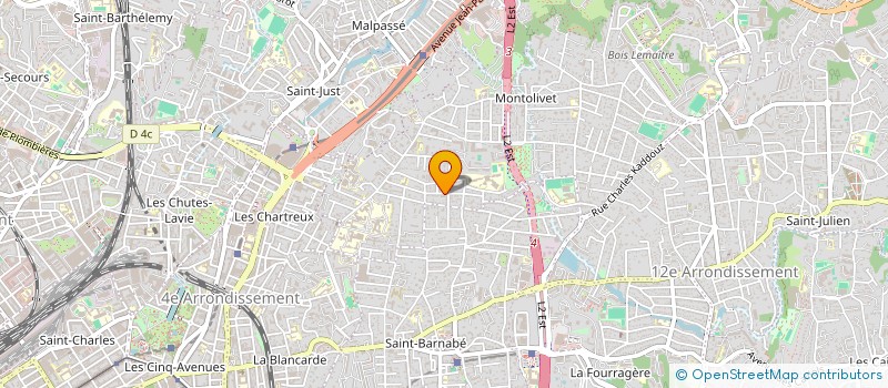 localisation de l'entreprise MADAME MARIE-HELENE BATRAK à MARSEILLE