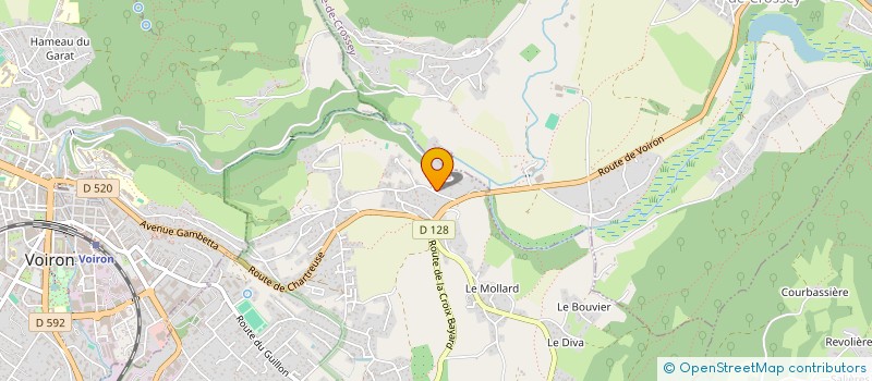 localisation de l'entreprise MADAME MARIE-HELENE BERNARD  COUBLEVIE