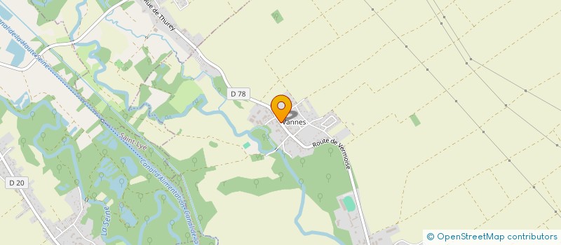 localisation de l'entreprise MADAME MARIE-HELENE BIN  SAINTE-MAURE