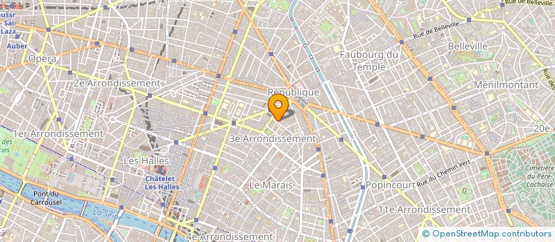 localisation de l'entreprise MADAME MARIE-HELENE BLANCARD à PARIS